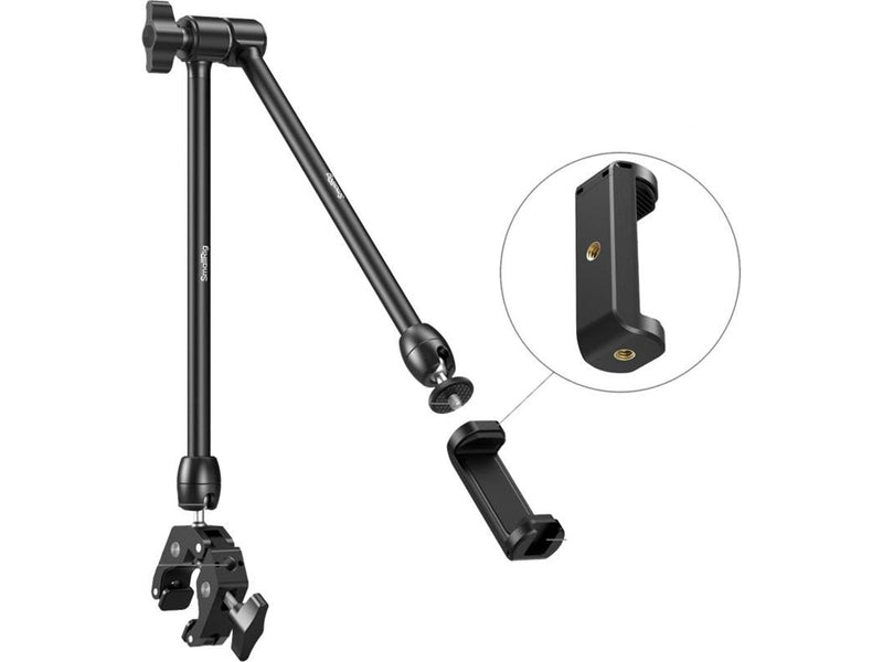 SmallRig 5624 Desktop Magic Arm with Crab-Shaped Clamp Kit