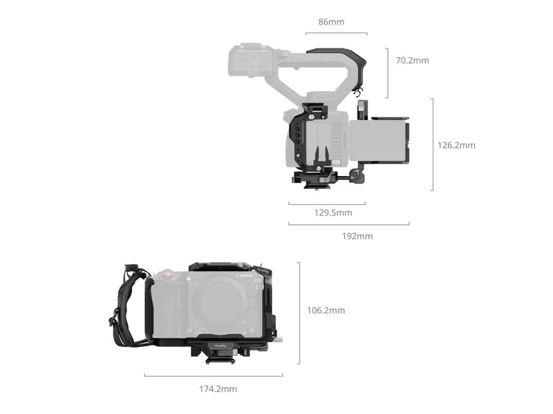 SmallRig 5658 Cage Kit for Canon EOS C50 Advanced Editio