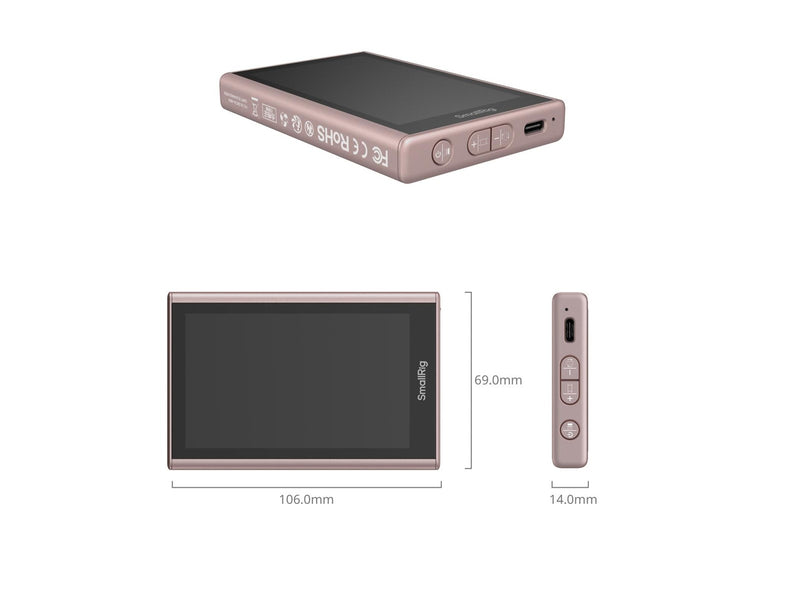 SmallRig 5746 Wireless Display Mirroring Adapter for Mobile Phone (Selfie Kit)