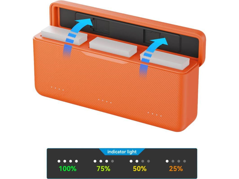 SmallRig 5922 Charging Case for Batteries for DJI Action 6
