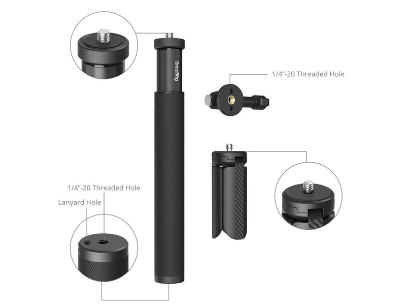 SmallRig 6362 Selfie Stick Support for DJI Osmo Action 6 / Nano