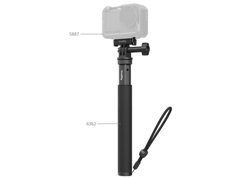 SmallRig 6362 Selfie Stick Support for DJI Osmo Action 6 / Nano
