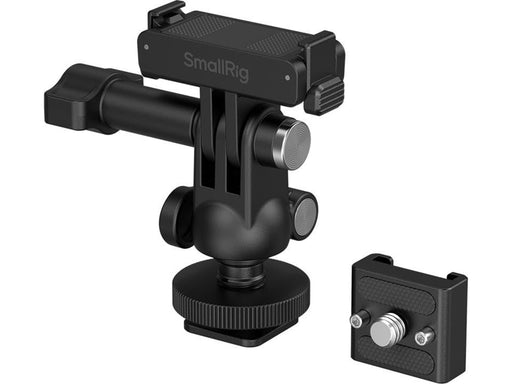 SmallRig 6396 QR Adapter Support with Cold Shoe Mount and Ball Head for DJI Osmo Action 6 / Nano