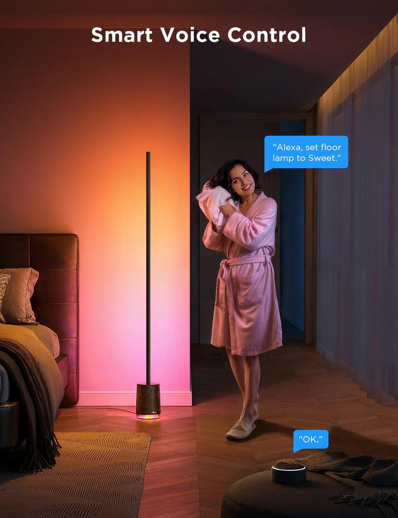 Govee RGBICWW SMART Lyra Eckstehlampe mit Lautsprecher