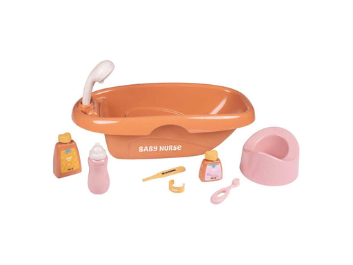 Smoby Baby Nurse Doll Bath Set - 9pcs.