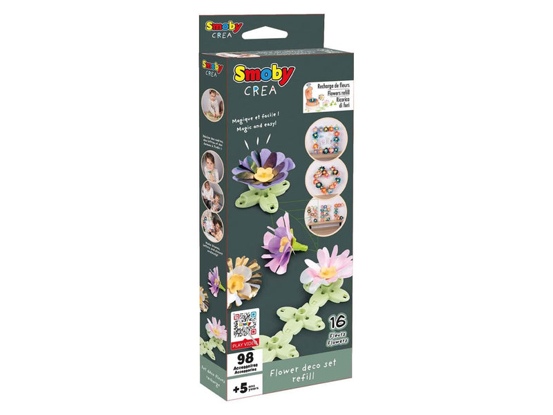 Smoby - Crea Flowers Making Decoration Refill 98pcs.