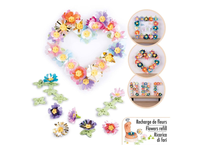 Smoby - Crea Flowers Making Decoration Refill 98pcs.