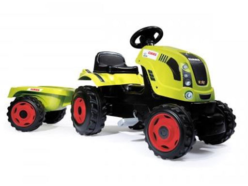 Smoby Tractor Claas with Trailer