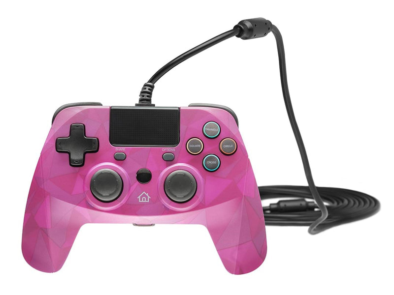 Snakebyte GAME:PAD 4 S (BUBBLEGUM CAMO) - Wired Controller - Sony PlayStation 4