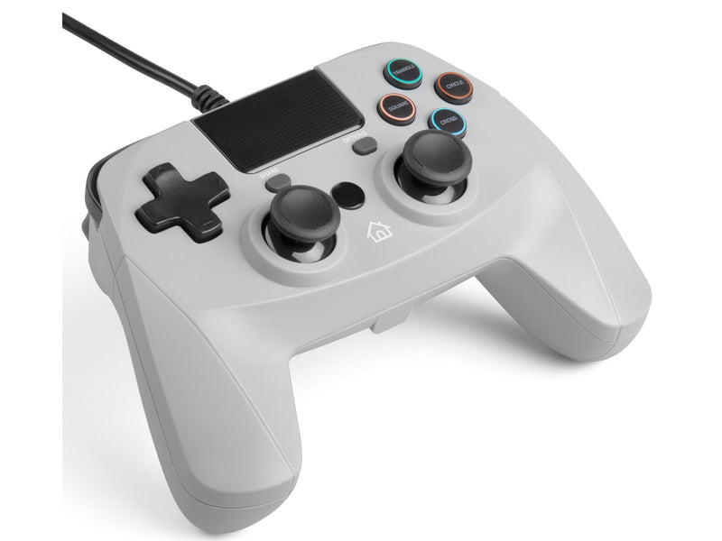 Snakebyte GAME:PAD 4 S (GREY) - Wired Controller - Sony PlayStation 4