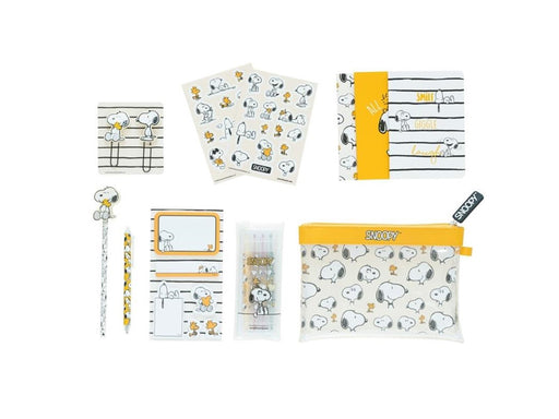 Snoopy - 15-piece school supplies set