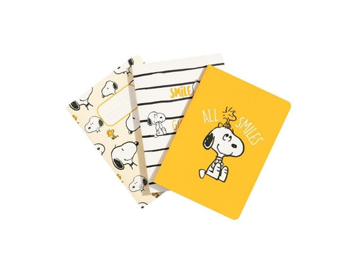 Snoopy - Set of A6 notebooks from the Lazy Days collection - 3 pieces
