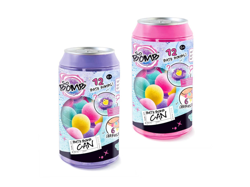 So Bomb Bath Bomb Cans - assorted