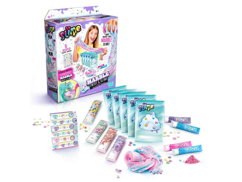 So Slime Marble Twist and Slime refill
