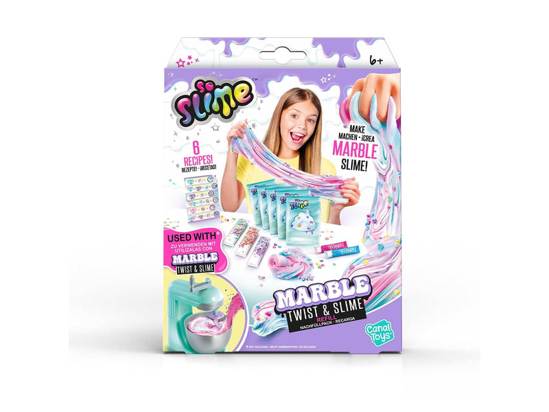 So Slime Marble Twist and Slime refill