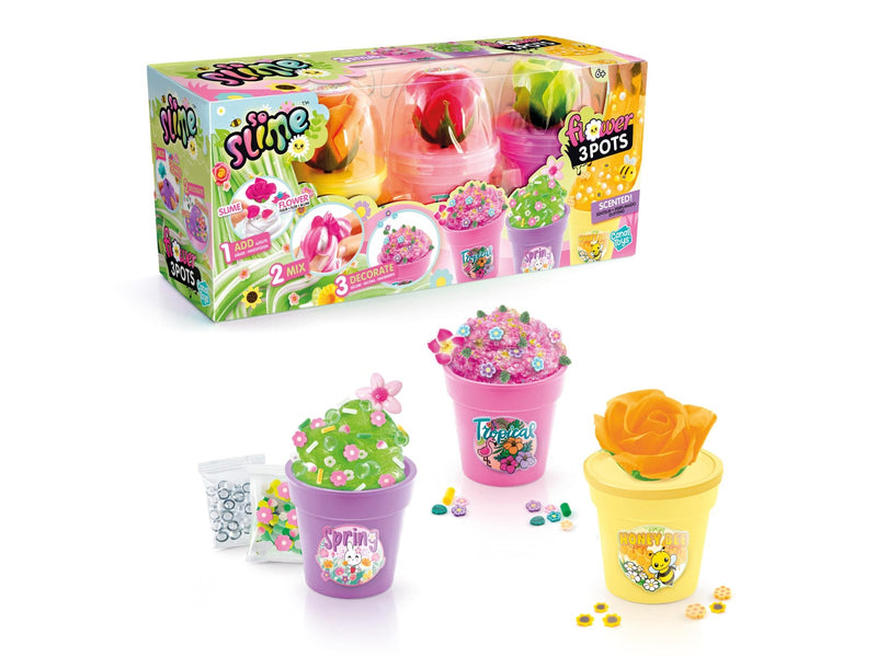 So Slime Slime Flower 3 pack
