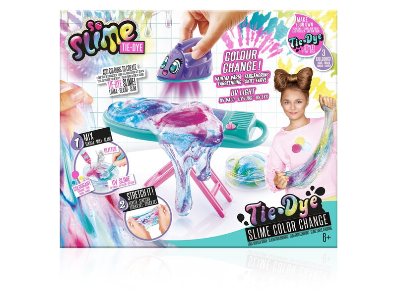 So Slime Tie Dye Color Change Table & Iron