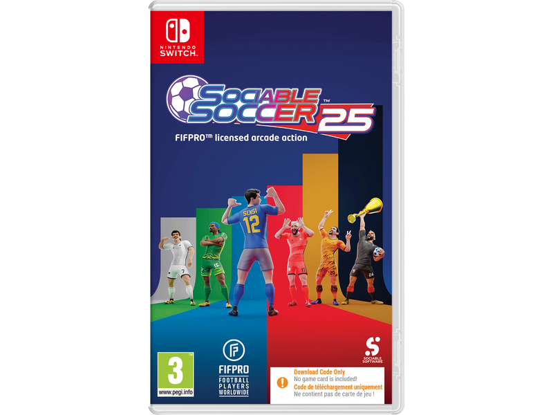Sociable Soccer 25 (Code in a Box) - Nintendo Switch - Sport - PEGI 3