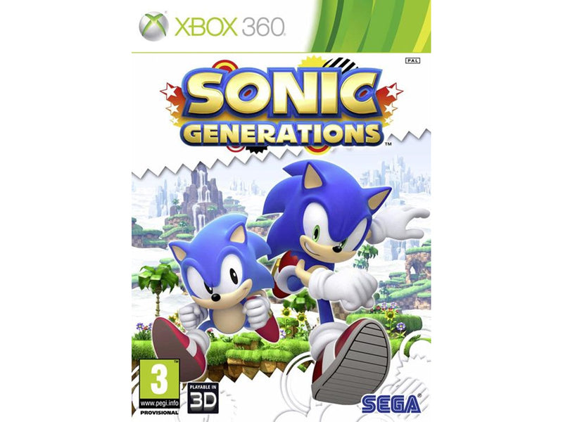 Sonic Generations - Microsoft Xbox 360 - Action - PEGI 3