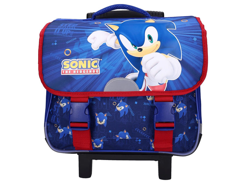 Sonic Trolley school backpack  Still Unstoppable