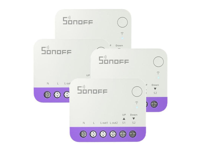 Sonoff MINI-RBS WiFi Smart Mini Roller Shutter Switch 4 pcs