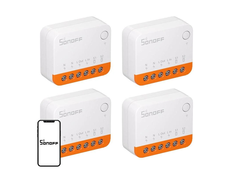 Sonoff SONOFF MINIR4 (Extreme) Schalter, 4er-Pack