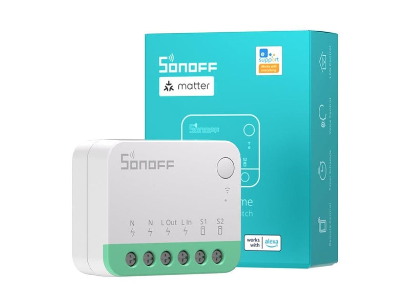 Sonoff SONOFF MINIR4M (Extreme) Matter-Schalter, 2er-Pack