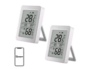 Sonoff SONOFF ZigBee SNZB-02DR2 Temperatur- und Feuchtigkeitssensor, 2er-Pack