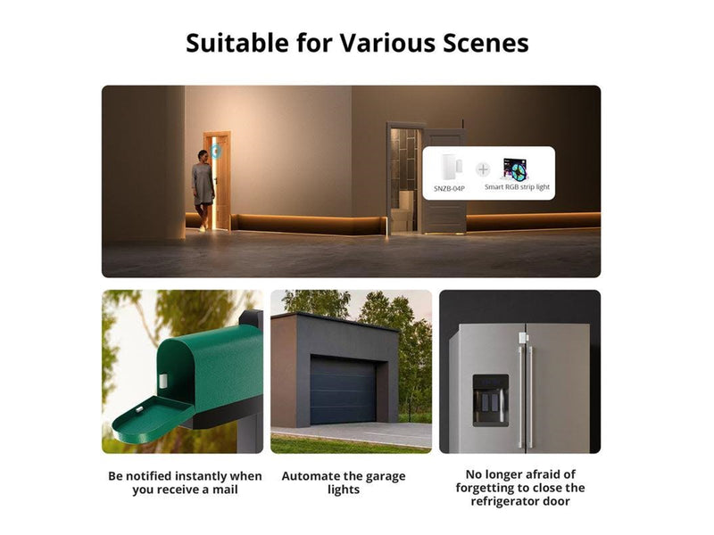 Sonoff ZigBee door and window opening sensor SNZB-04P (+battery)
