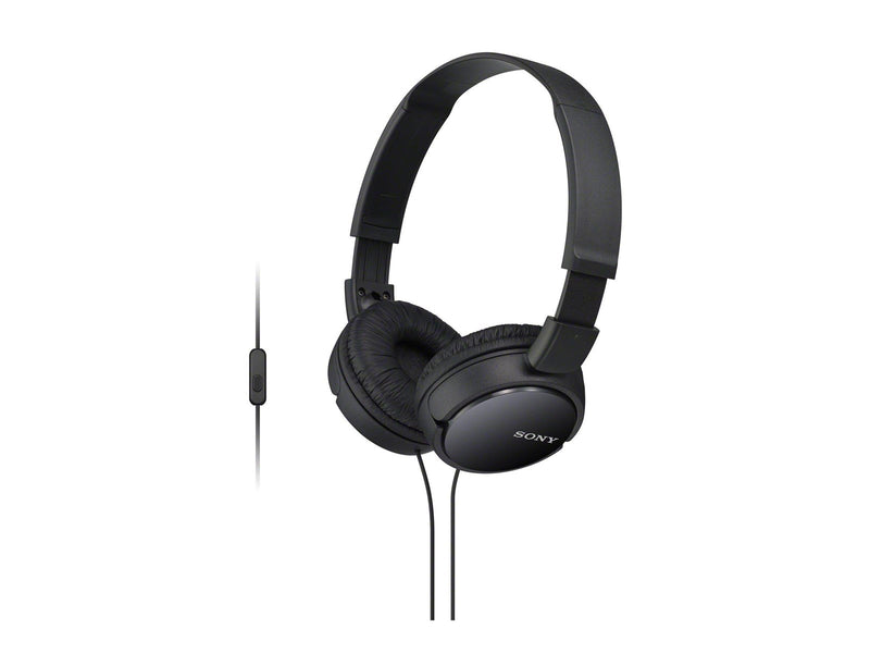 Sony MDR ZX110AP - Headset with mic - Black