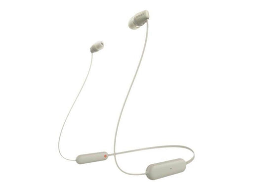 Sony WI-C100 - Wireless In-ear Headphones - Beige