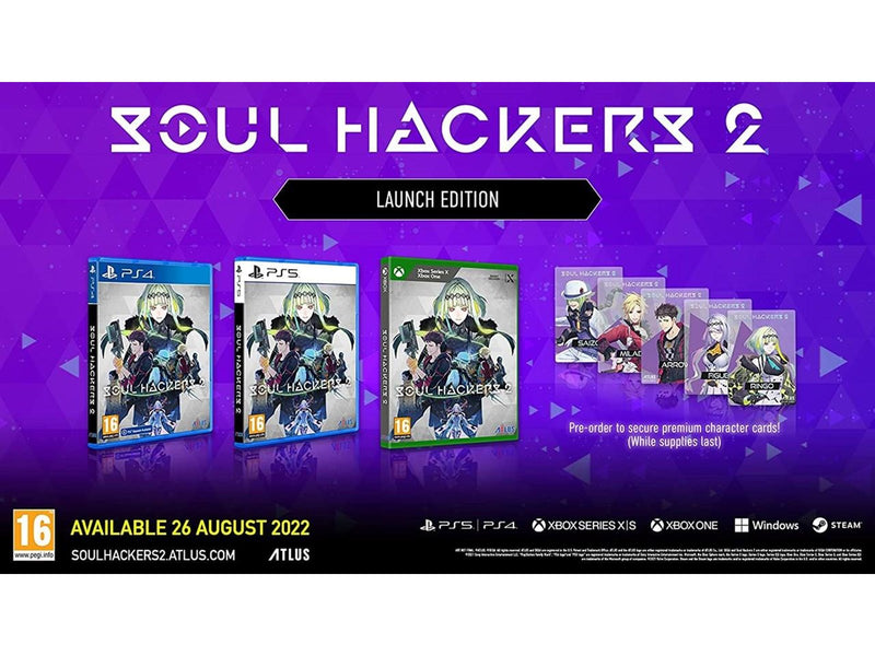 Soul Hackers 2 - Sony PlayStation 5 - RPG - PEGI 16