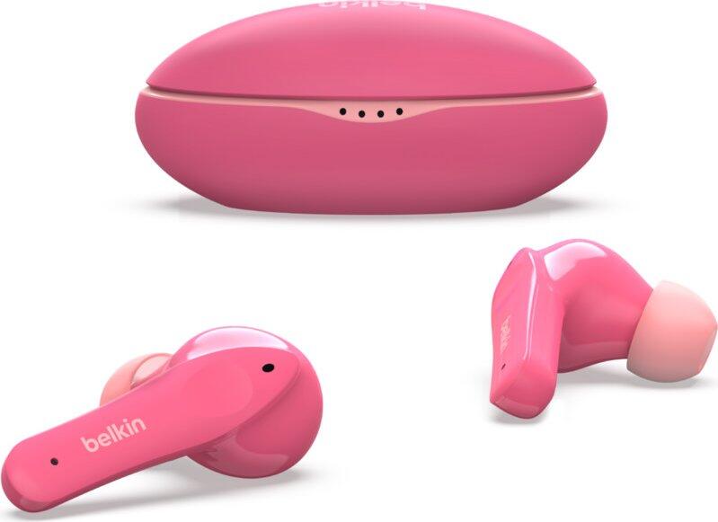 Belkin SoundForm Nano Kabelloser In-Ear-Kopfhörer für Kinder - Pink