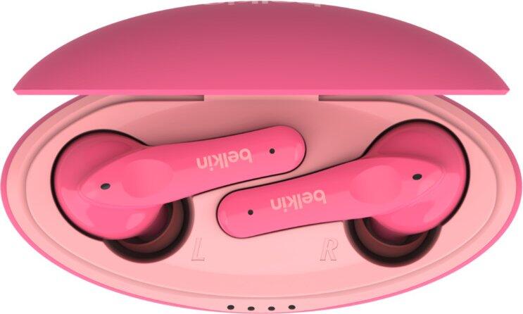 Belkin SoundForm Nano Kabelloser In-Ear-Kopfhörer für Kinder - Pink