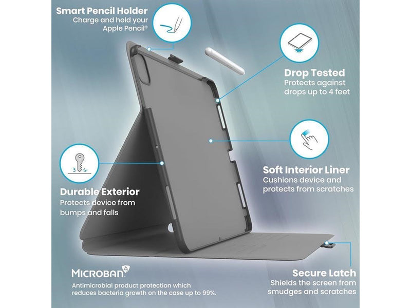 Speck Balance Folio – iPad Air 13” Case (2026 - 2024) - Black