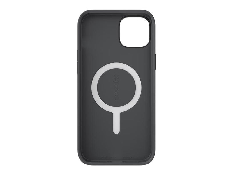 Speck CandyShell Pro + MagSafe - iPhone 14 Plus Case with MICROBAN Coating - Black / Slate Grey