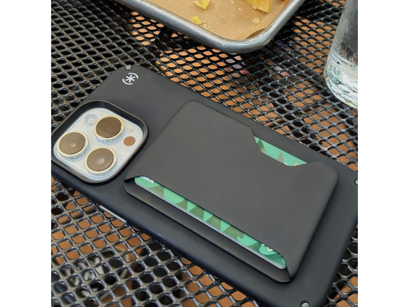 Speck ClickLock Wallet For MagSafe - Magnetic MagSafe Wallet - Pale Oak