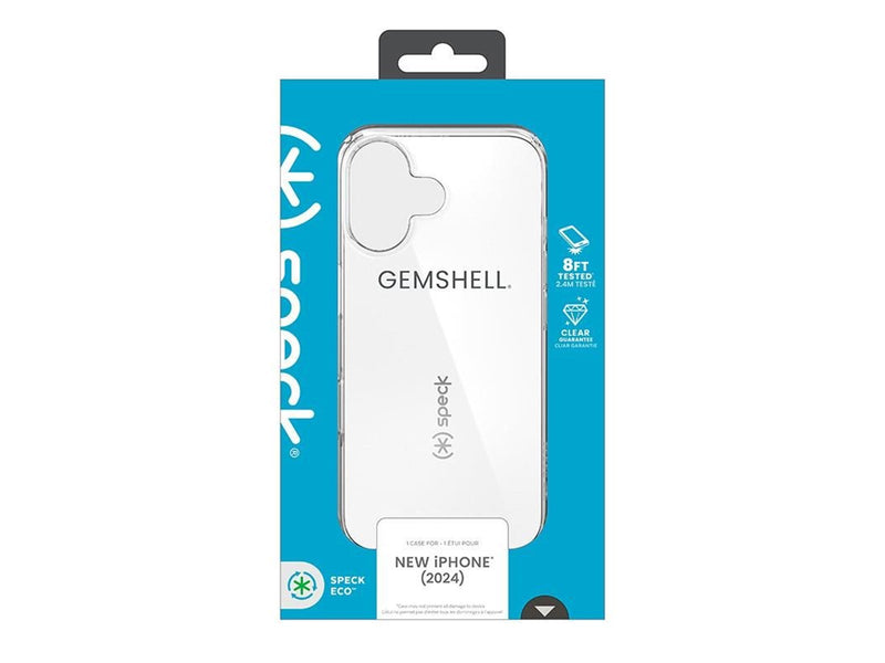 Speck Gemshell - iPhone 16 Case - Clear