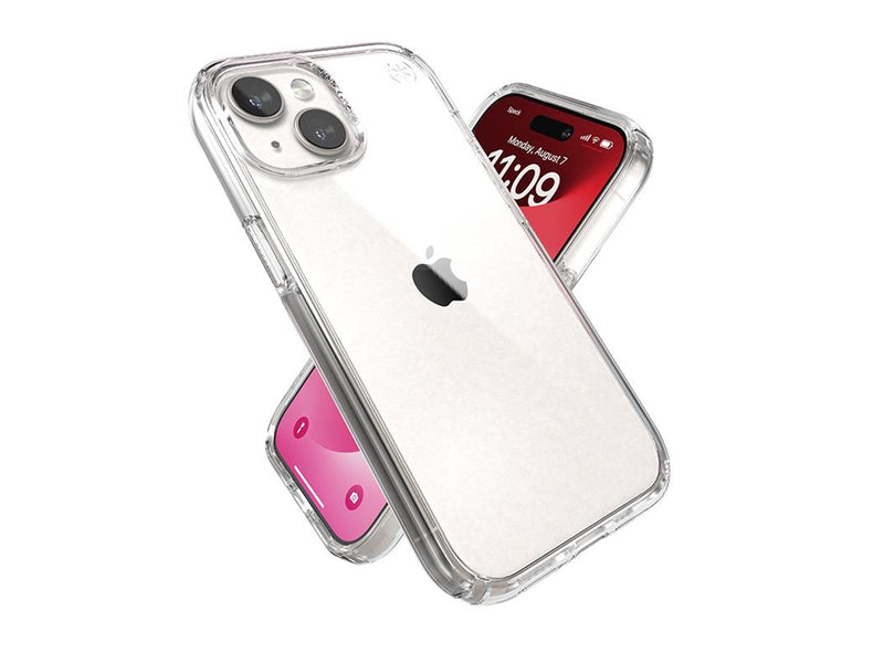 Speck Presidio Perfect-Clear - Case iPhone 17e / 16e / 15 / 14 / 13 - Clear
