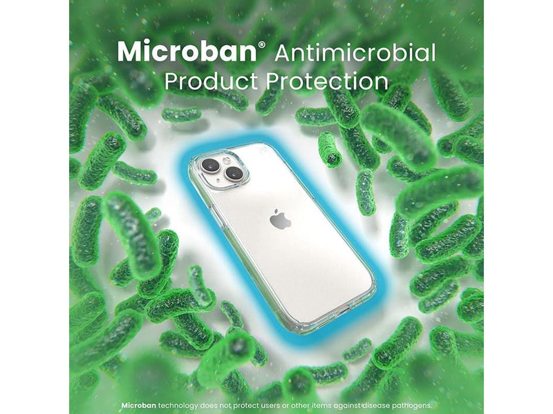 Speck Presidio Perfect-Clear - Case iPhone 17e / 16e / 15 / 14 / 13 - Clear