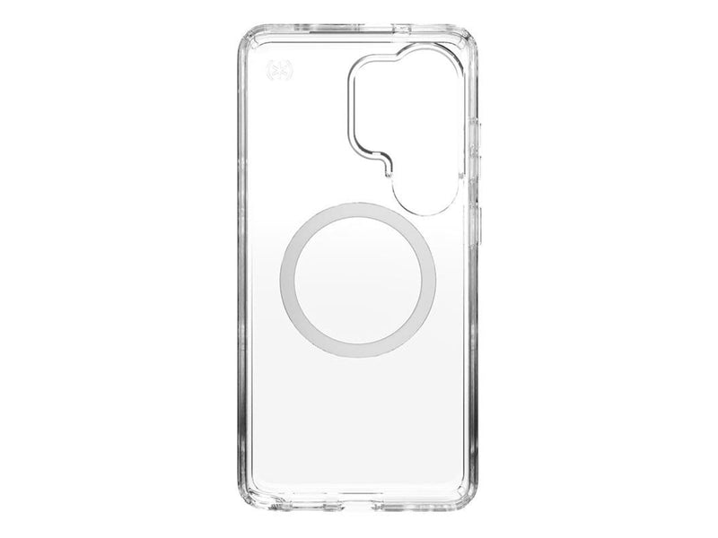 Speck Presidio Perfect-Clear Magnet - Samsung Galaxy S26 Ultra MagSafe Case - Clear/Clear/Silver