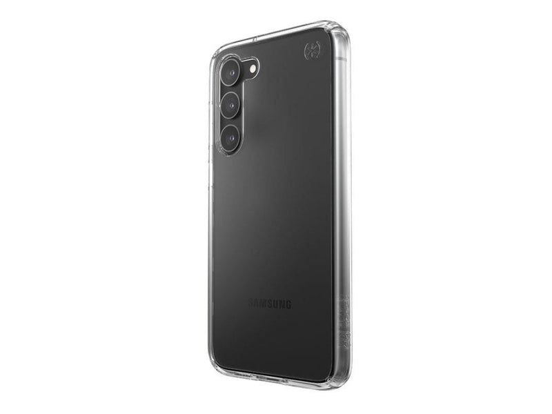 Speck Presidio Perfect-Clear - Samsung Galaxy S23+ Case with MICROBAN Coating - Clear