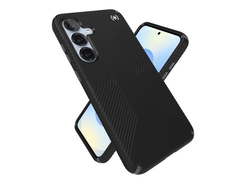 Speck Presidio2 Grip - Case for Samsung Galaxy S25+ / 24+ - Black/Slate Gray/White