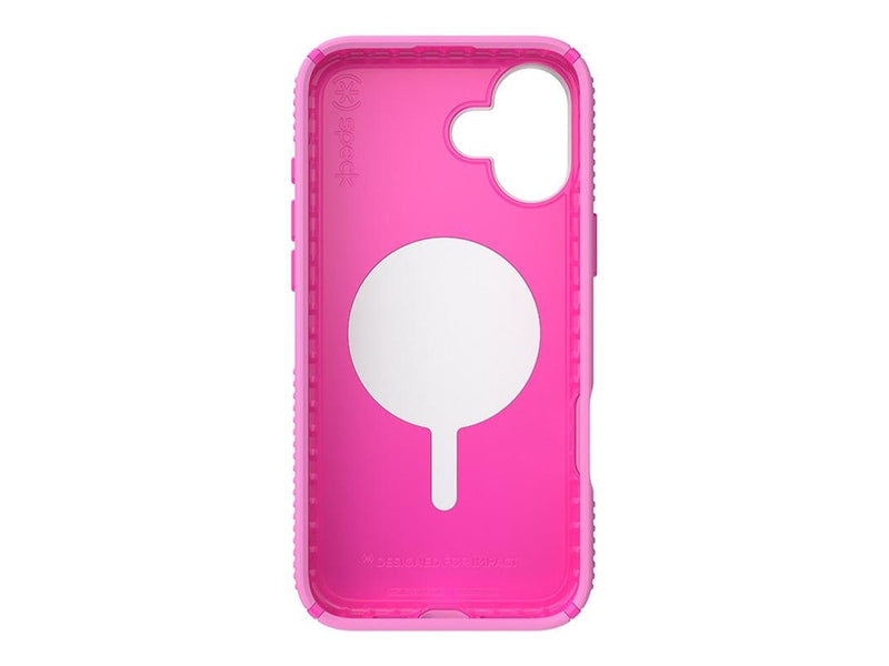Speck Presidio2 Grip ClickLock & MagSafe - iPhone 16 Plus Case - True Pink / Shocking Pink / White
