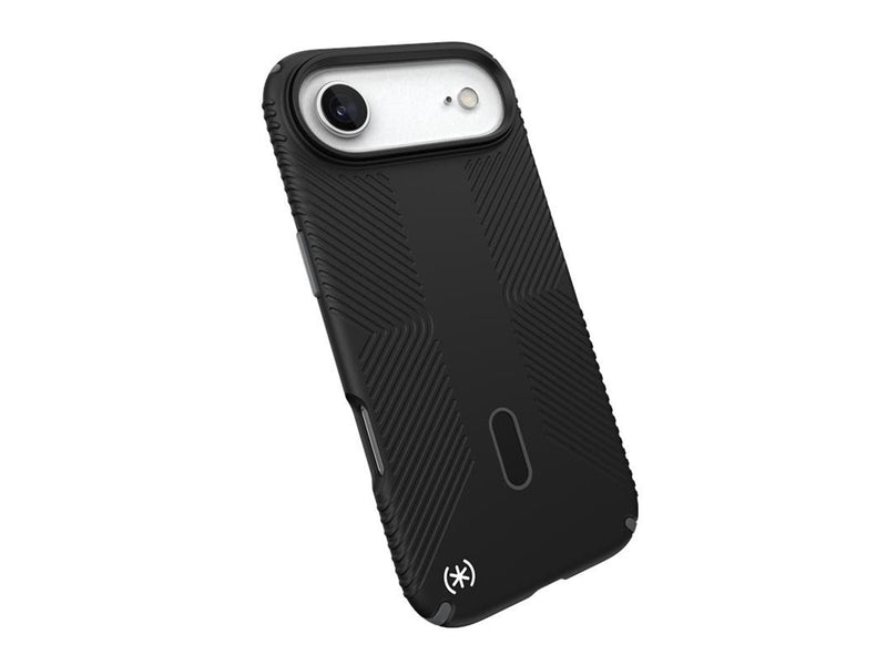 Speck Presidio2 Grip ClickLock & MagSafe - iPhone Air Case - Black / Slate Gray / White