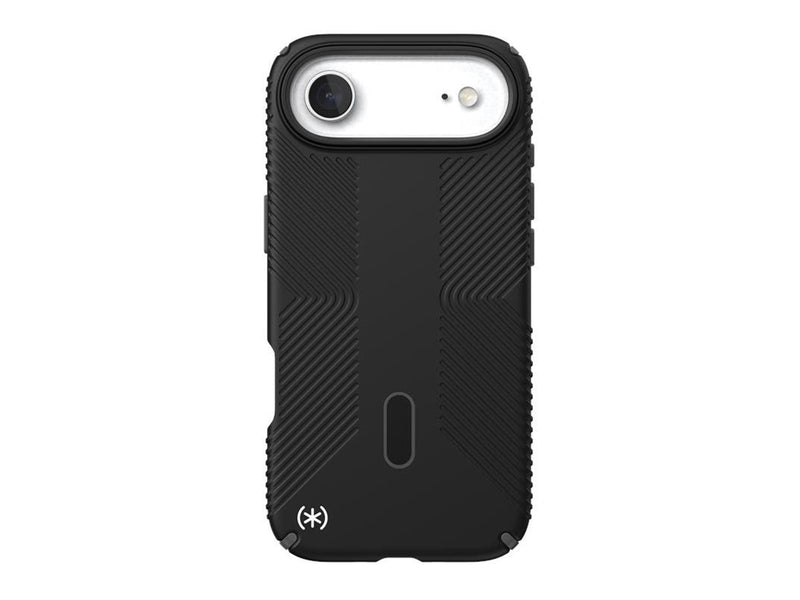 Speck Presidio2 Grip ClickLock & MagSafe - iPhone Air Case - Black / Slate Gray / White