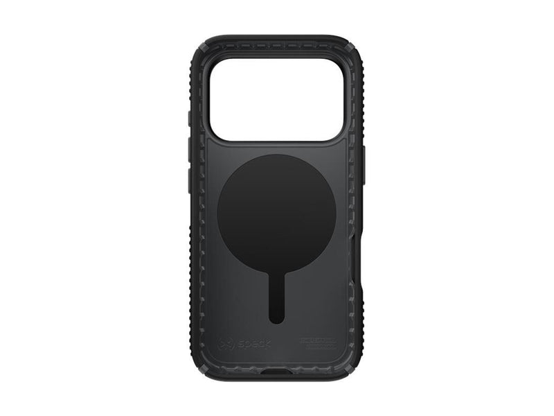 Speck Presidio2 Grip MagSafe - iPhone 17 Pro Case - Black / Slate Gray / White