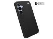 Speck Presidio2 Grip Magnet - Samsung Galaxy S25 / 24 MagSafe Case - Black/Slate Gray/White