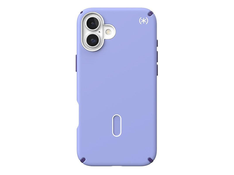 Speck Presidio2 Pro ClickLock & MagSafe - iPhone 16 Plus Case - Future Lavender / Cassis Purple / White