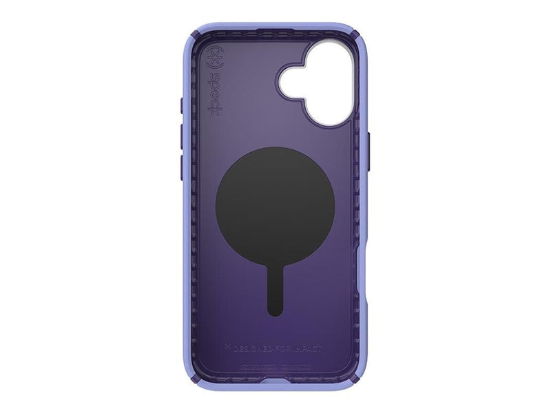 Speck Presidio2 Pro ClickLock & MagSafe - iPhone 16 Plus Case - Future Lavender / Cassis Purple / White